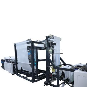 Buy cheap 18KW Non Woven Bag Making Machine , 120pcs/min Carry Bag Machine from wholesalers