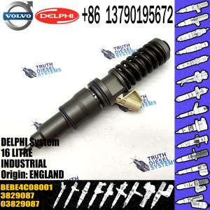 Buy cheap injector common rail injector 3829087 BEBE4C08001 For VOL Penta D16C diesel fuel injector 03829087 from wholesalers