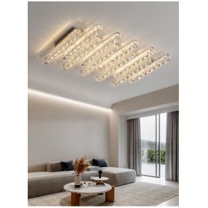 Modern Ceiling Lamp Luxury Crystal Study Bedroom Chandelier Indoor Lighting(WH