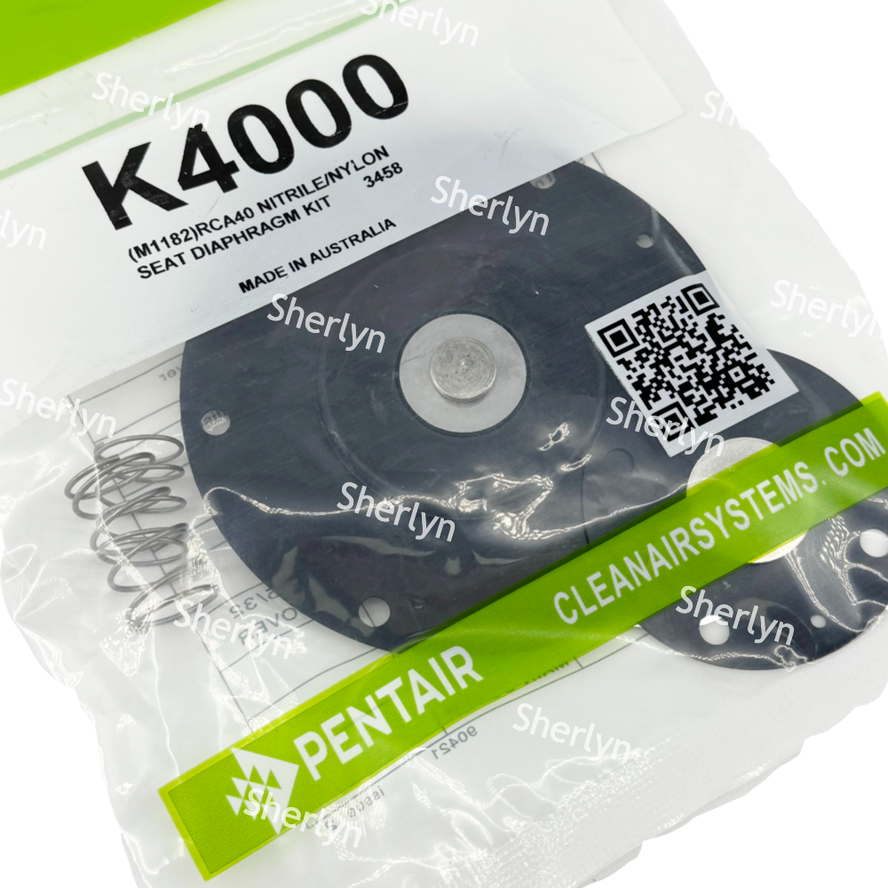 K4000 M1182 Nylon Seal Diaphragm Repair Kit For Goyen CA40DD/RCA40DD Pulse Valve
