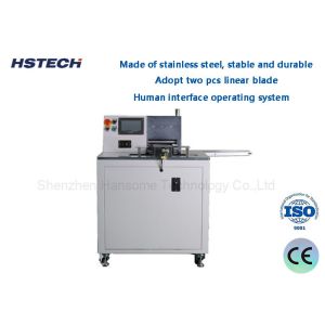 Buy cheap Human Interface Operating System Stainless Steel Stable And Durable Auto Guillotine PCB Depanelizer from wholesalers