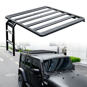 Buy cheap Instock Ready Black Yj 2020 Jeep Wrangler Jl 2 Door Roof Rack for Luggage Carrier from wholesalers