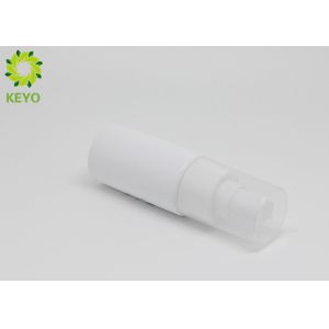 Buy cheap 30ml Airless PP Plastic Spray Bottles White Color For Face Toner / Body Toner from wholesalers