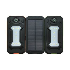 Buy cheap Compass Equipped Solar Powered Portable Charger With Camping Lamp from wholesalers