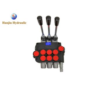 Monoblock Spool Directional Control Valve 3P80 Hydraulic Drilling Rigs Hand