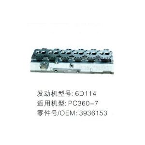 Buy cheap Complete Cylinder Head 6D114 For PC360-7 Excavator Machines Diesel Cylinder Head product