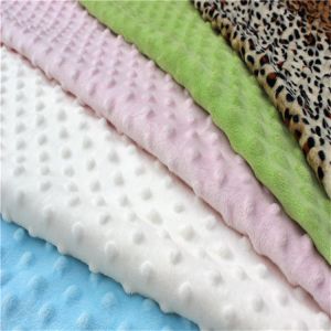 Buy cheap Anti - Static Dimple Embossed Minky Fabric For Home Textile from wholesalers