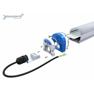 Buy cheap LED Tri-proof Light 120LM/W IP66 IK10 AC100~277V With 5 Years Warranty from wholesalers