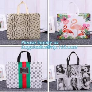 Buy cheap Factory price high quality fashion customize handle laminated non woven bag, heat seal die cut handle ultrasonic non wov from wholesalers