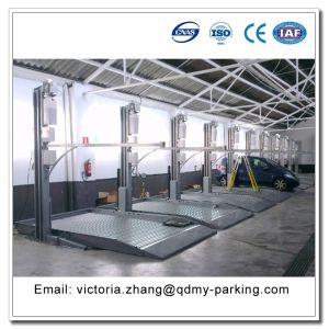 Buy cheap Double Cars Vertical Parking Stackers Mechanical hydraulic vertical parking lift from wholesalers