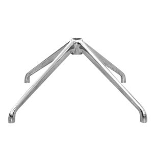 Buy cheap Replacement Office Chair Metal Base polished Aluminum Alloy With Casters from wholesalers