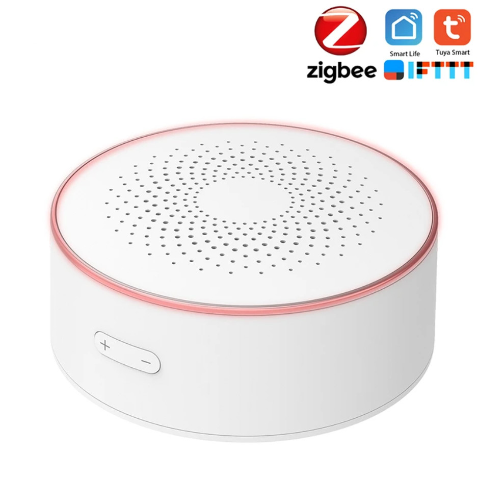 Buy cheap Zigbee Tuya Wireless Siren Alarm Detector Sensor Sound Light Alarm App Remote Control Work With Smart Life from wholesalers