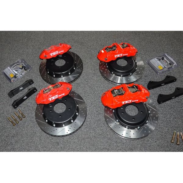 Quality Big Brake Kit One - Piece Forged Caliper For Audi Q7 2006-2019 20/21/22/23/24" Wheel for sale
