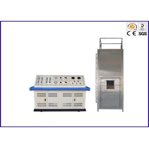 Buy cheap Bunched Cable / Wire Testing Equipment Vertical Fire Spread Tester UL1685 EN 50399 from wholesalers