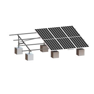 Buy cheap 88m/S 2.0KN/M2 Steel Solar Structure Galvanized Ground Mounting System product