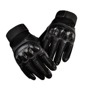Buy cheap Blue Black Tactical Army Gloves Military Hard Knuckle For Military Operations from wholesalers