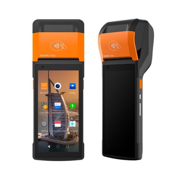 Sunmi V2S Wireless Handheld POS Machine 58mm Printer For Restaurant