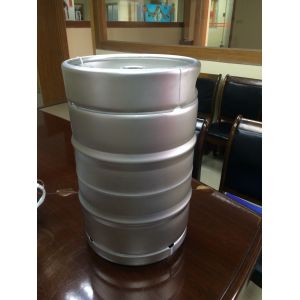 Buy cheap 20L Beer keg diameter 278mm, US barrel shape from wholesalers