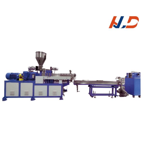 HLD-20 small pelletizer plastic experimental equipment twin-screw pelletizing