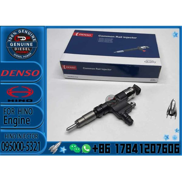diesel New 095000-5320 095000-5321 095000-5322 9709500-532 095000-8690 Common Rail Fuel Injector For H-ino 300/Toy-ota D