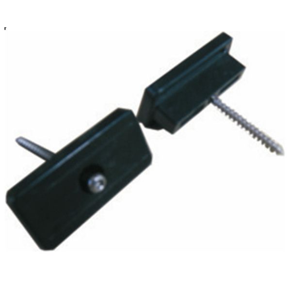 Buy cheap Anti - Corrosion Black WPC Accessories Plastic Fixing Clip Easy To Install And Clean 40*20mm from wholesalers