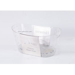 Buy cheap Transparent Surface silk printing with metal engraving Exquisite Pattern Acrylic product