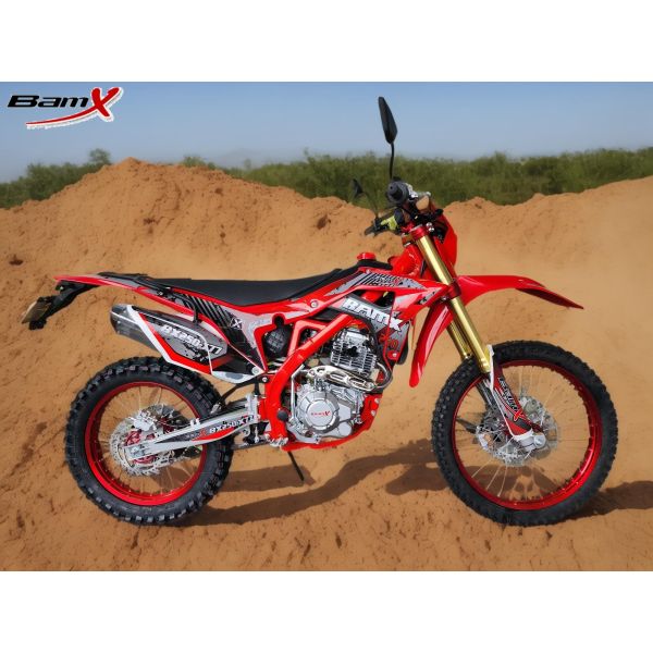 Quality Dirt Bike 250cc Enduro Motocross Bike with Reversed Front Absorber and External Airbag Rear Absorber for sale