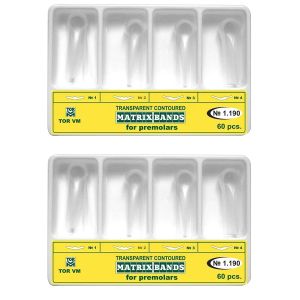 Buy cheap Instrument classification Class II 1.090 Dental Kit of premolar Transparent Contoured Matrices 30 pcs. TOR VM/ TOP BM from wholesalers