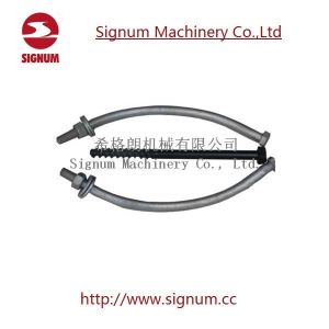 Clip Bolt for Rail Fishplate, High Quality Curve Spear Tunnel Bolt for Concrete