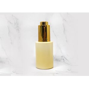 Buy cheap Matte Pink Frosted 30ml Glass Dropper Bottles For Cosmetic Serum from wholesalers