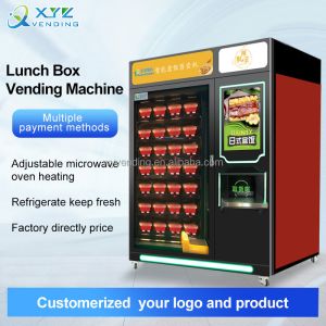 Buy cheap Commercial Automatic Fast Food Box Lunch Bread Sandwiches Vending Machine Hot Food Vending Machines from wholesalers