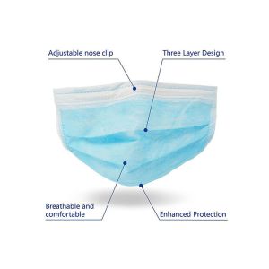 Buy cheap Comfortable Disposable Medical Mask Earloop Procedure Masks Non Irritating from wholesalers