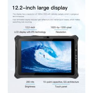 Buy cheap Windows 10 IPS Rugged Tablet PC With Front 2.0MP Rear 8.0MP Camera from wholesalers