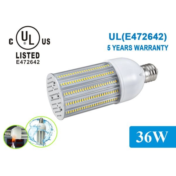 Buy cheap Cool / Natural / Warm White Samsung 5630 E26 E39 Led Corn Lighting Bulb 36 W IES File Approved from wholesalers