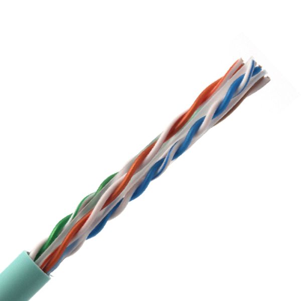 Quality OEM UTP Cat6 Cable 305M Roll Network Cat 8 23awg Copper U-UTP Cable Insulated with PE for Indoor Communication for sale