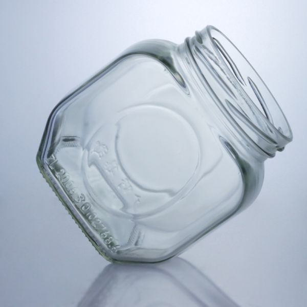 600ml Glass Food Jar for Honey Chili Sauce Convenient and Stylish Aluminum Lid