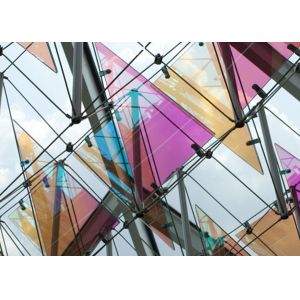 Buy cheap Dichroic Coating SGP Laminated Glass from wholesalers