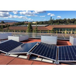 Buy cheap ISO9001 25 Degree Solar Mounting System Pre Galvanized Solar Tile Roof from wholesalers