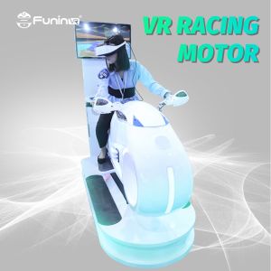 Buy cheap Multi Platform Theme Park VR Racing Moto Rated Load 100KG / Seat Metal from wholesalers