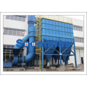 Buy cheap Carbon Steel Reverse Air 2450mm Bag Filter Dust Collector from wholesalers
