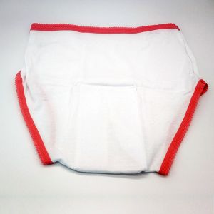100% Cotton Washable and Reusable Protective Brief Insertion Pocket Incontinent