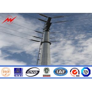 Buy cheap Medium Voltage Power Transmission Poles For 69 kv Transmission Line Project from wholesalers