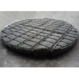Round 200mm Diameter Demister Mesh Chemical Column For Liquid And Gas Separation