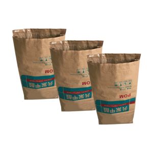 Buy cheap 2 Layers PE Film Pinch Bottom Kraft Paper Sack For Powder Material from wholesalers
