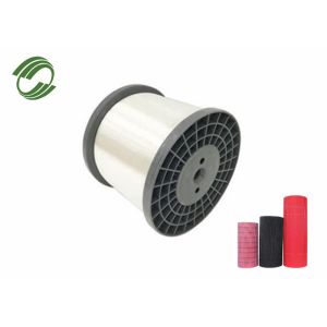 China OEM PET Monofilament Yarn Spunlaced Mesh Belt Anti Static White on sale