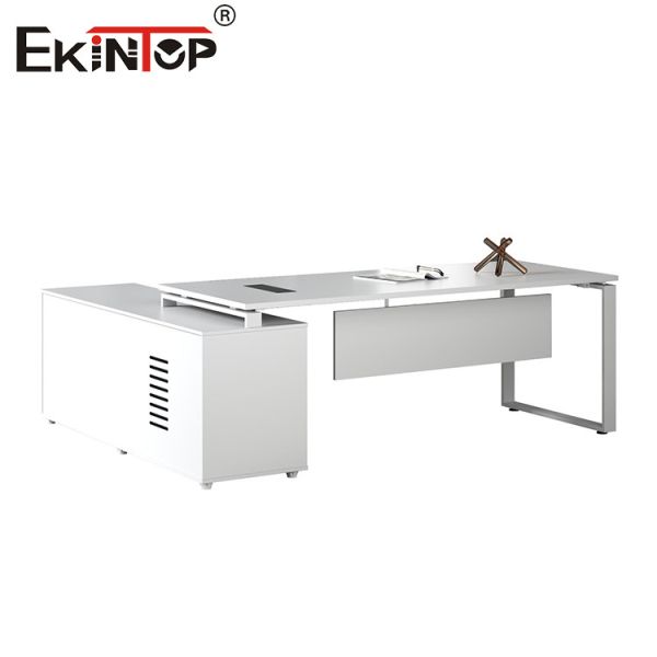 Quality Customizable Office Desks with File Cabinets Office Furniture Factory for sale