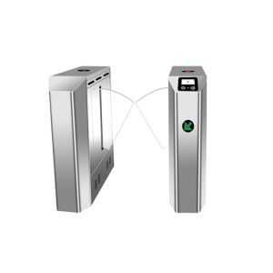 Buy cheap Wire Drawing Waist Height Turnstile SUS304 Retractable COVID QR Code from wholesalers