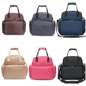 Buy cheap Waterproof Anti-theft Nappy Tote Diaper Bag Multi-Function Travel Backpack Maternity Diaper Shoulder Bag with Changing Mat from wholesalers