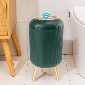 Buy cheap 3GL Automatic Trash Can Motion Sensor Kitchen Garbage Can Plastic Electric Smart Garbage Bin from wholesalers