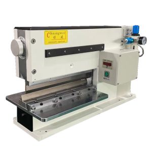 Buy cheap Pneumatically Driven PCB V Cut Machine Avoids Bow Waves and Easy Knife Adjustment from wholesalers